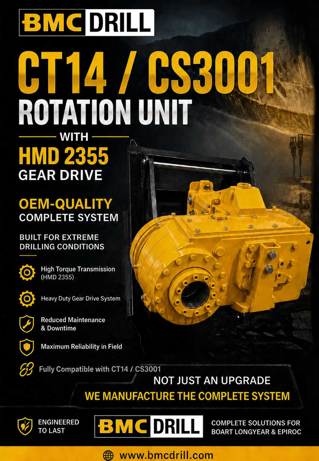 Catálogo CT14 / CS3001 - Unidad de Rotación